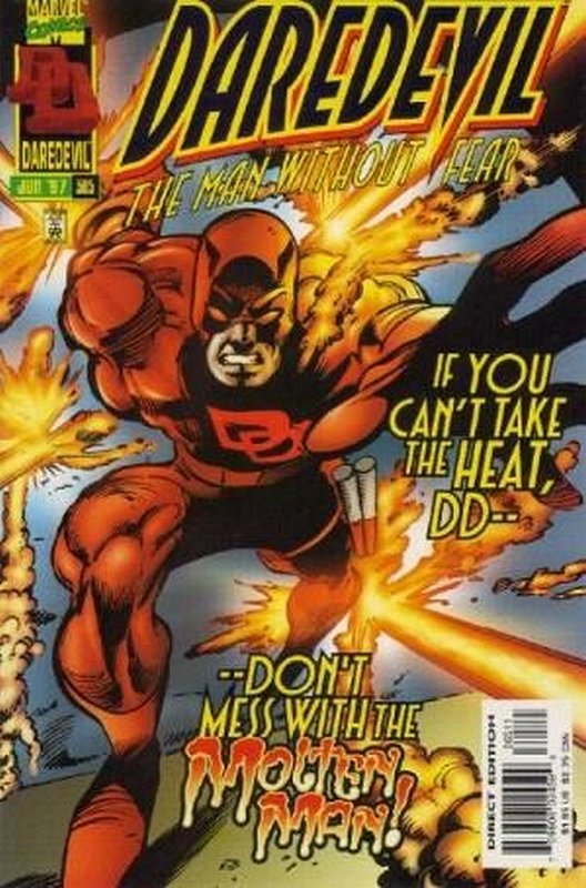 Cover of Daredevil (Vol 1) #365. One of 250,000 Vintage American Comics on sale from Krypton!