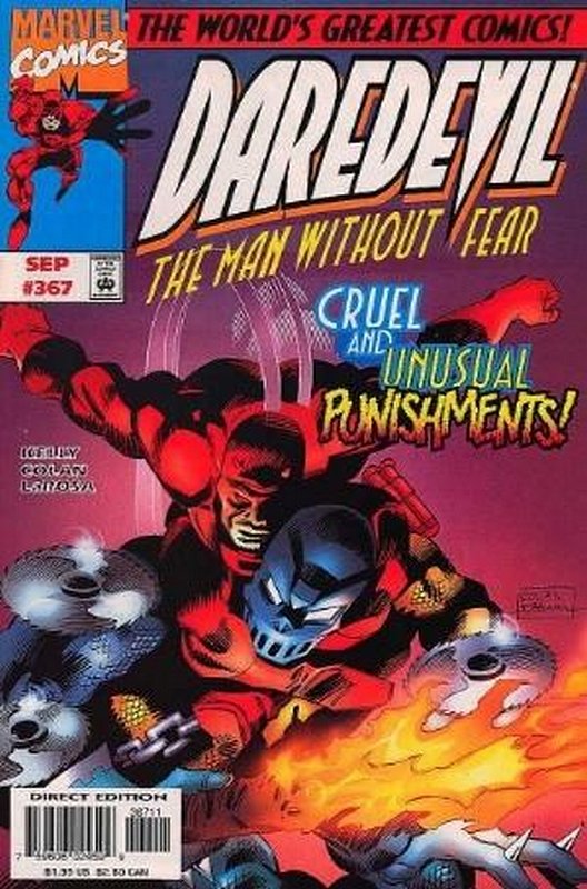 Cover of Daredevil (Vol 1) #367. One of 250,000 Vintage American Comics on sale from Krypton!