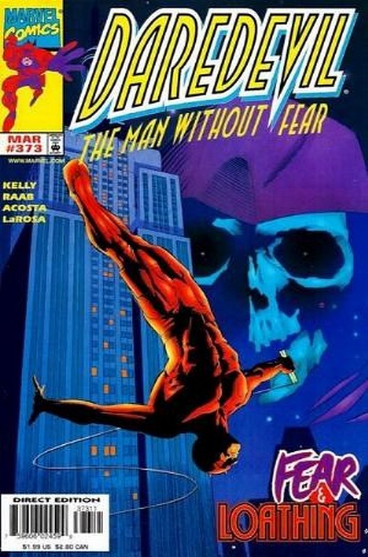 Cover of Daredevil (Vol 1) #373. One of 250,000 Vintage American Comics on sale from Krypton!