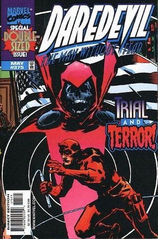 Cover of Daredevil (Vol 1) #375. One of 250,000 Vintage American Comics on sale from Krypton!