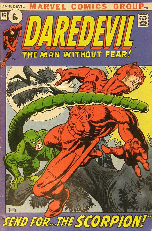 Cover of Daredevil (Vol 1) #82. One of 250,000 Vintage American Comics on sale from Krypton!