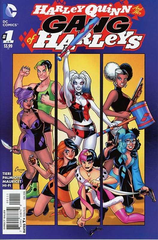Cover of Harley Quinn & Her Gang of Harleys (2016 Ltd) #1. One of 250,000 Vintage American Comics on sale from Krypton!