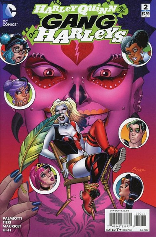 Cover of Harley Quinn & Her Gang of Harleys (2016 Ltd) #2. One of 250,000 Vintage American Comics on sale from Krypton!