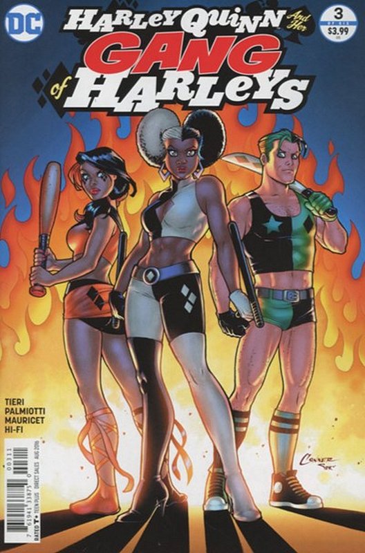 Cover of Harley Quinn & Her Gang of Harleys (2016 Ltd) #3. One of 250,000 Vintage American Comics on sale from Krypton!