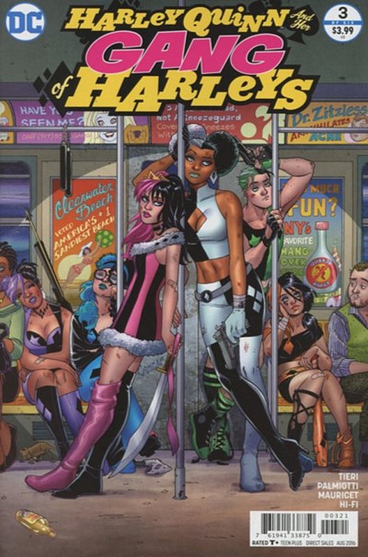 Cover of Harley Quinn & Her Gang of Harleys (2016 Ltd) #3. One of 250,000 Vintage American Comics on sale from Krypton!