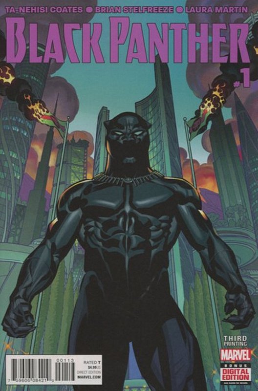 Cover of Black Panther (Vol 5) #1. One of 250,000 Vintage American Comics on sale from Krypton!