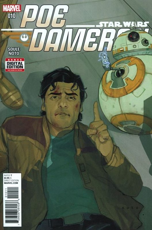 Cover of Star Wars: Poe Dameron #10. One of 250,000 Vintage American Comics on sale from Krypton!