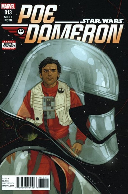 Cover of Star Wars: Poe Dameron #13. One of 250,000 Vintage American Comics on sale from Krypton!