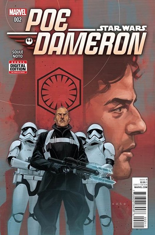 Cover of Star Wars: Poe Dameron #2. One of 250,000 Vintage American Comics on sale from Krypton!