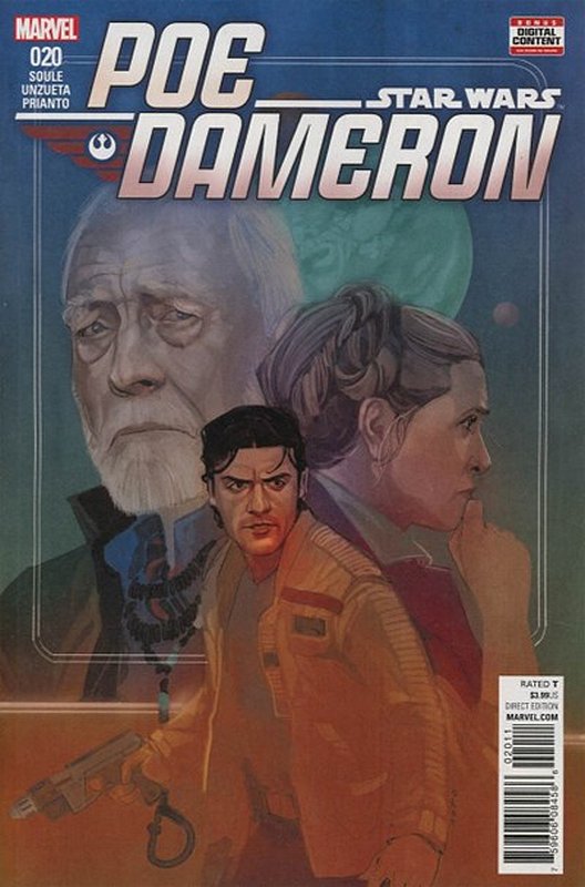 Cover of Star Wars: Poe Dameron #20. One of 250,000 Vintage American Comics on sale from Krypton!