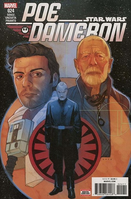 Cover of Star Wars: Poe Dameron #24. One of 250,000 Vintage American Comics on sale from Krypton!