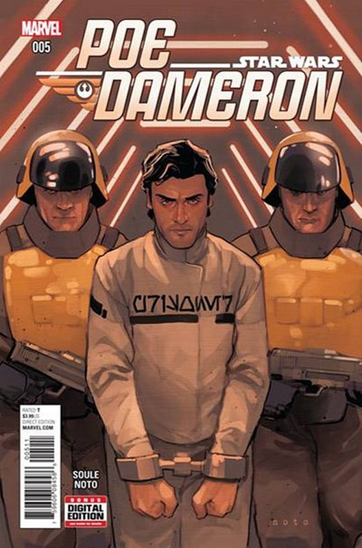 Cover of Star Wars: Poe Dameron #5. One of 250,000 Vintage American Comics on sale from Krypton!