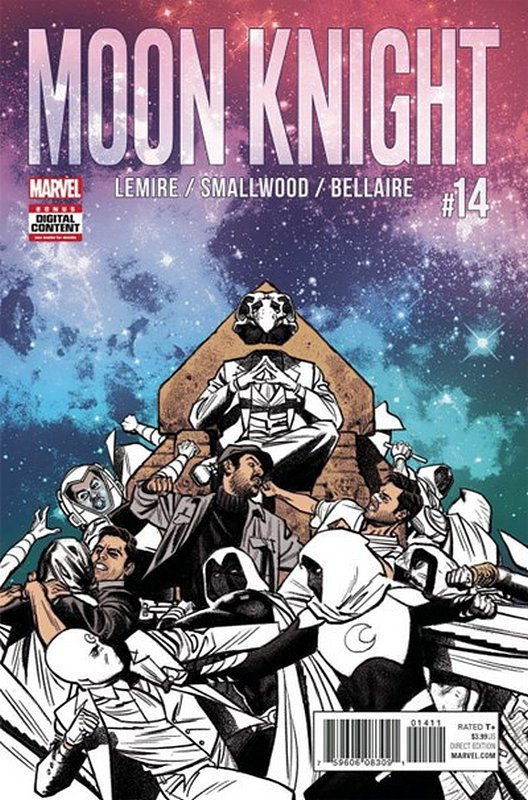 Cover of Moon Knight (Vol 7) #14. One of 250,000 Vintage American Comics on sale from Krypton!