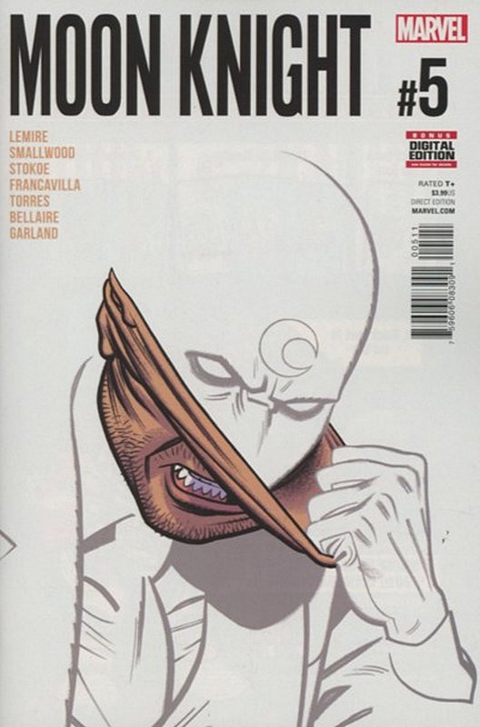 Cover of Moon Knight (Vol 7) #5. One of 250,000 Vintage American Comics on sale from Krypton!