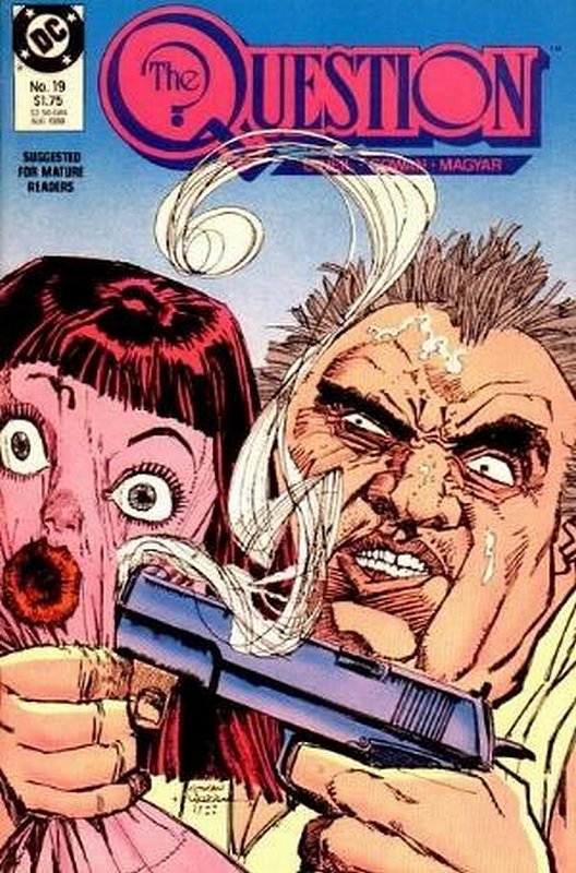 Cover of Question (Vol 1) The #19. One of 250,000 Vintage American Comics on sale from Krypton!