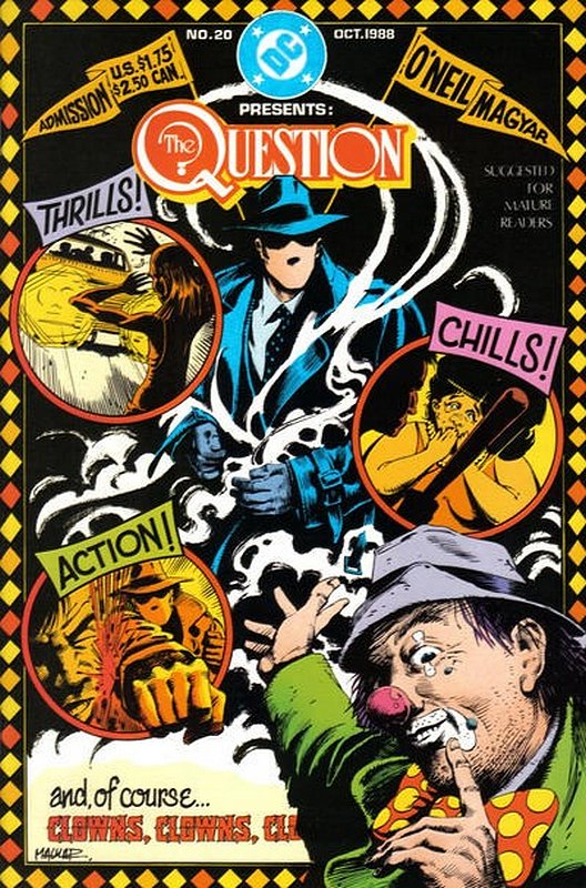 Cover of Question (Vol 1) The #20. One of 250,000 Vintage American Comics on sale from Krypton!