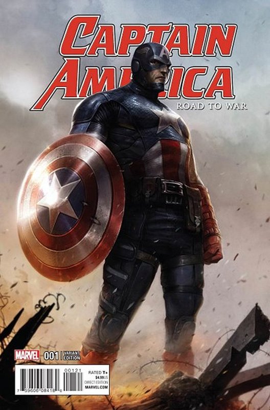 Cover of Captain America: Road to War (2016 One Shot) #1. One of 250,000 Vintage American Comics on sale from Krypton!