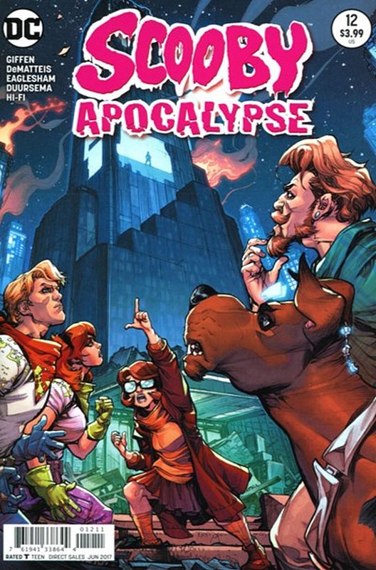Cover of Scooby Apocalypse (Vol 1) #12. One of 250,000 Vintage American Comics on sale from Krypton!