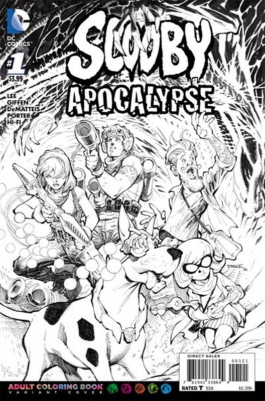 Cover of Scooby Apocalypse (Vol 1) #1. One of 250,000 Vintage American Comics on sale from Krypton!