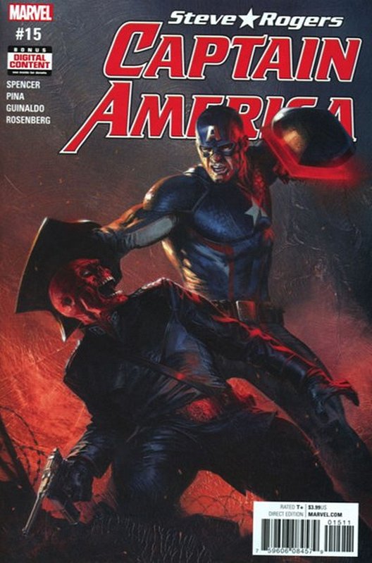 Cover of Captain America: Steve Rogers (Vol 1) #15. One of 250,000 Vintage American Comics on sale from Krypton!