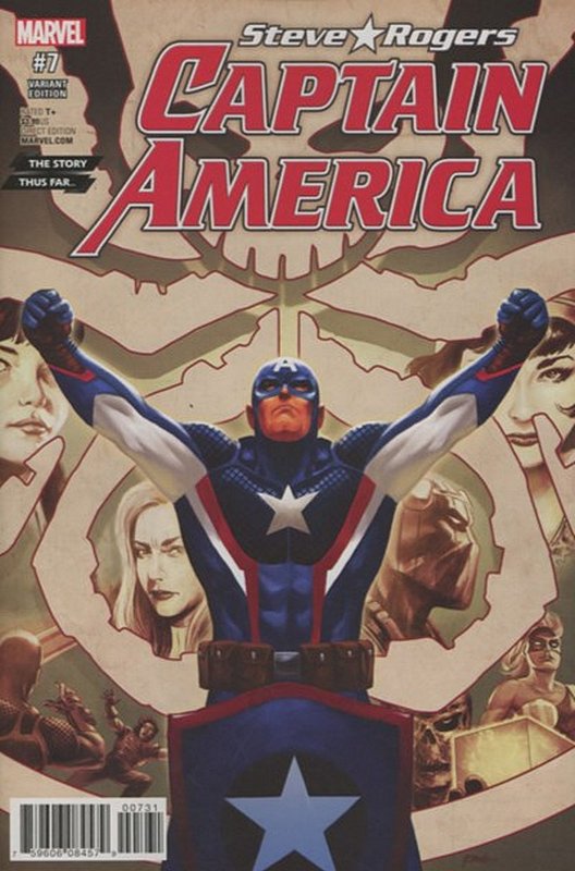 Cover of Captain America: Steve Rogers (Vol 1) #7. One of 250,000 Vintage American Comics on sale from Krypton!