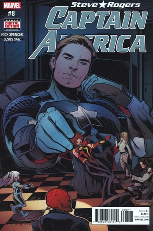 Cover of Captain America: Steve Rogers (Vol 1) #8. One of 250,000 Vintage American Comics on sale from Krypton!