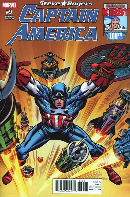 Cover of Captain America: Steve Rogers (Vol 1) #9. One of 250,000 Vintage American Comics on sale from Krypton!