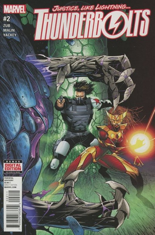 Cover of Thunderbolts (Vol 4) #2. One of 250,000 Vintage American Comics on sale from Krypton!