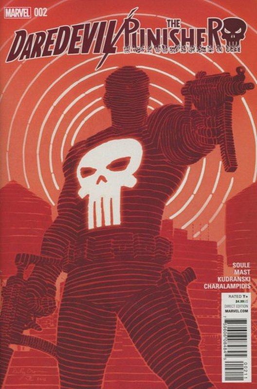 Cover of Daredevil/Punisher (2016 Ltd) #2. One of 250,000 Vintage American Comics on sale from Krypton!