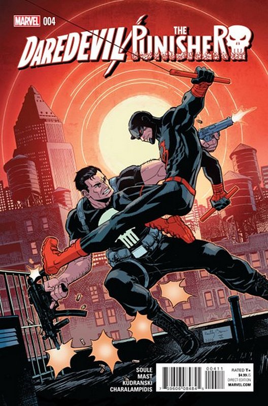 Cover of Daredevil/Punisher (2016 Ltd) #4. One of 250,000 Vintage American Comics on sale from Krypton!