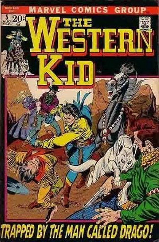 Cover of Western Kid (Vol ) #5. One of 250,000 Vintage American Comics on sale from Krypton!