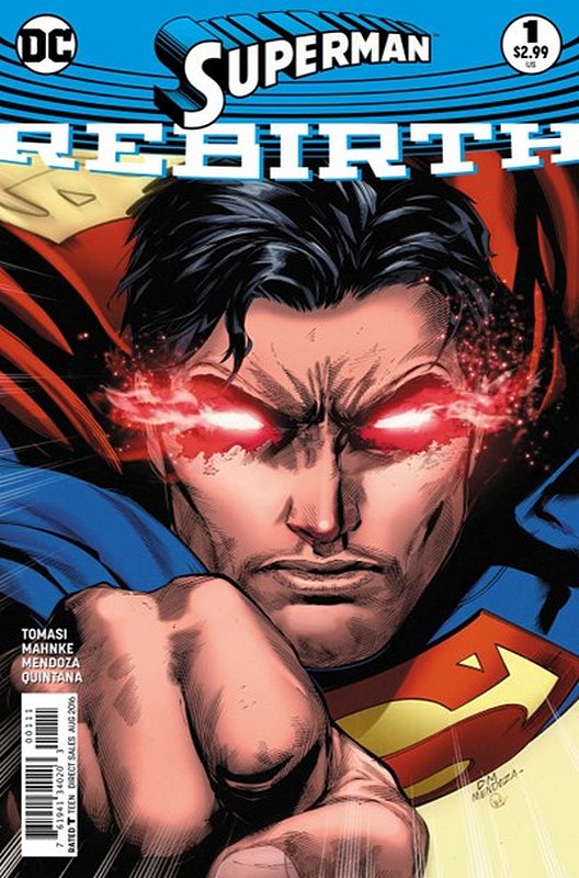 Cover of Superman: Rebirth (2016 One Shot) #1. One of 250,000 Vintage American Comics on sale from Krypton!