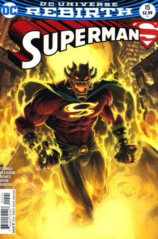 Cover of Superman (Vol 5) #15. One of 250,000 Vintage American Comics on sale from Krypton!