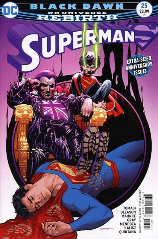 Cover of Superman (Vol 5) #25. One of 250,000 Vintage American Comics on sale from Krypton!