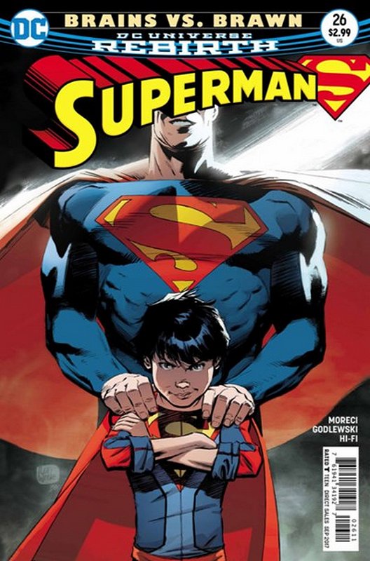 Cover of Superman (Vol 5) #26. One of 250,000 Vintage American Comics on sale from Krypton!