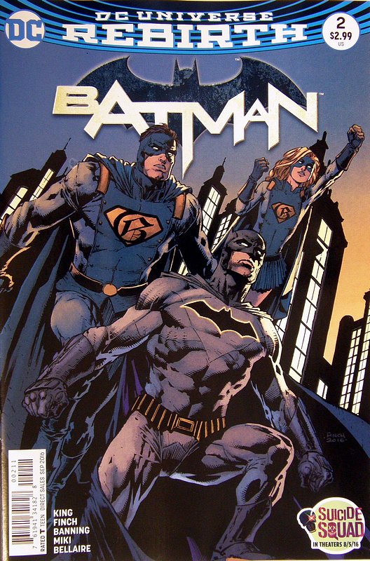 Cover of Batman (Vol 3) #2. One of 250,000 Vintage American Comics on sale from Krypton!