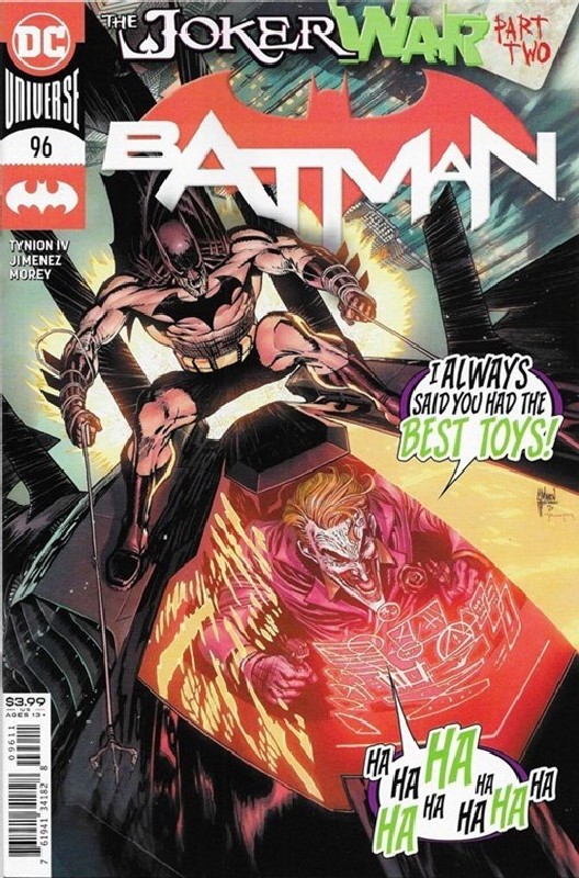 Cover of Batman (Vol 3) #96. One of 250,000 Vintage American Comics on sale from Krypton!