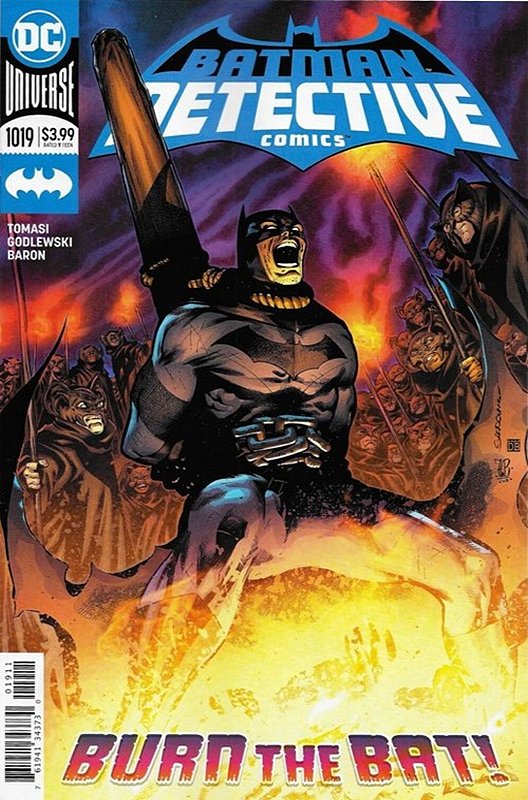 Cover of Detective Comics (Vol 3) #1019. One of 250,000 Vintage American Comics on sale from Krypton!