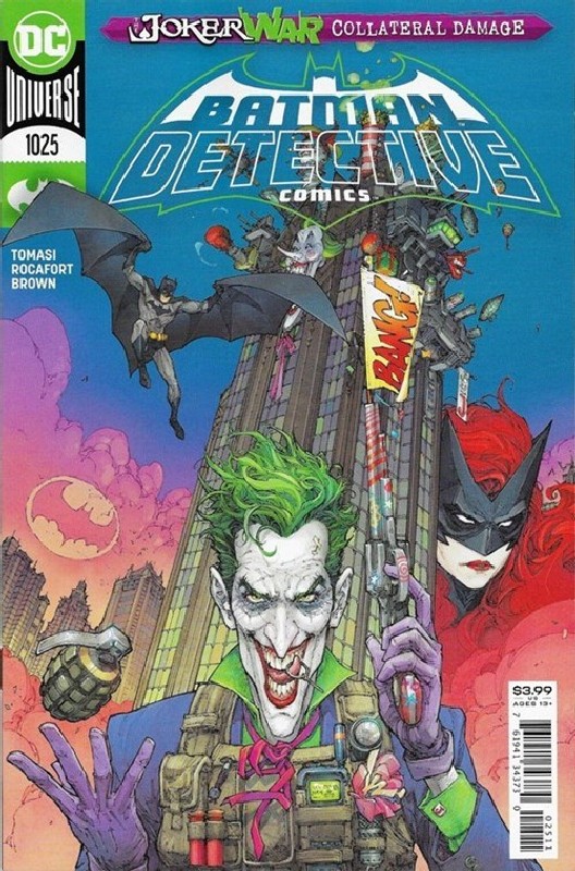 Cover of Detective Comics (Vol 3) #1025. One of 250,000 Vintage American Comics on sale from Krypton!
