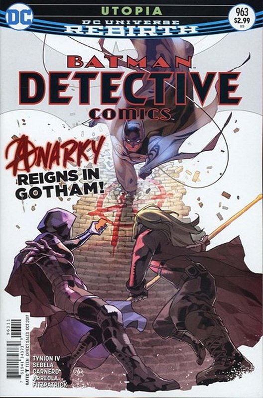 Cover of Detective Comics (Vol 3) #963. One of 250,000 Vintage American Comics on sale from Krypton!
