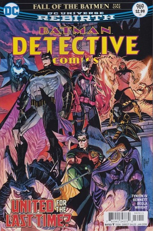 Cover of Detective Comics (Vol 3) #969. One of 250,000 Vintage American Comics on sale from Krypton!