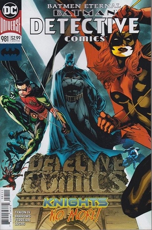 Cover of Detective Comics (Vol 3) #981. One of 250,000 Vintage American Comics on sale from Krypton!
