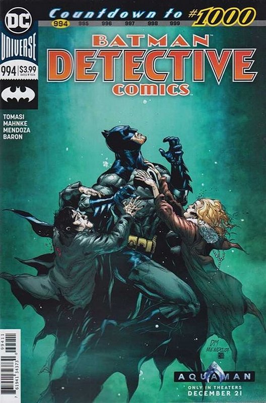 Cover of Detective Comics (Vol 3) #994. One of 250,000 Vintage American Comics on sale from Krypton!