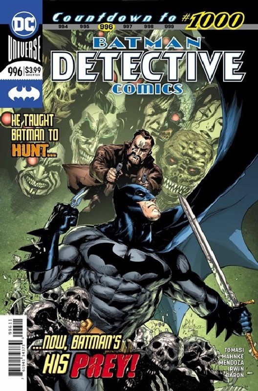 Cover of Detective Comics (Vol 3) #996. One of 250,000 Vintage American Comics on sale from Krypton!