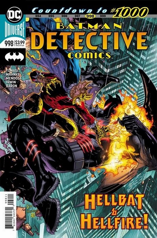 Cover of Detective Comics (Vol 3) #998. One of 250,000 Vintage American Comics on sale from Krypton!