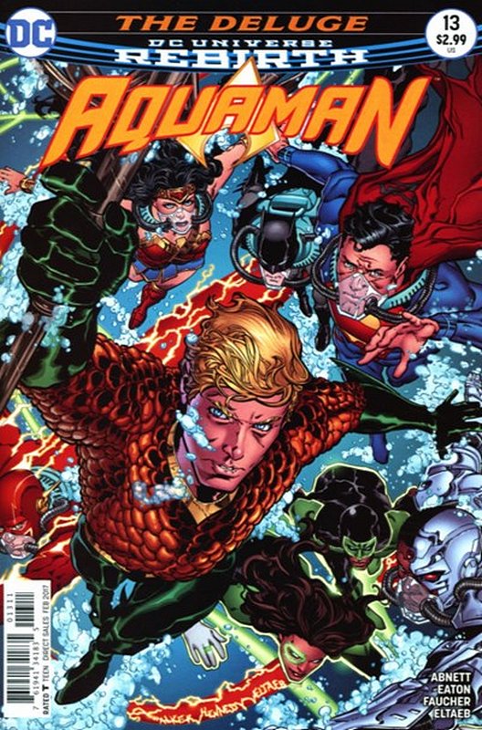 Cover of Aquaman (Vol 6) #13. One of 250,000 Vintage American Comics on sale from Krypton!
