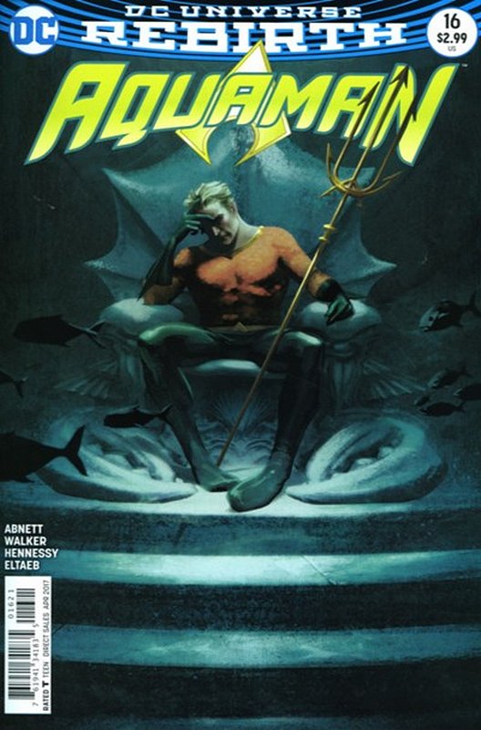 Cover of Aquaman (Vol 6) #16. One of 250,000 Vintage American Comics on sale from Krypton!