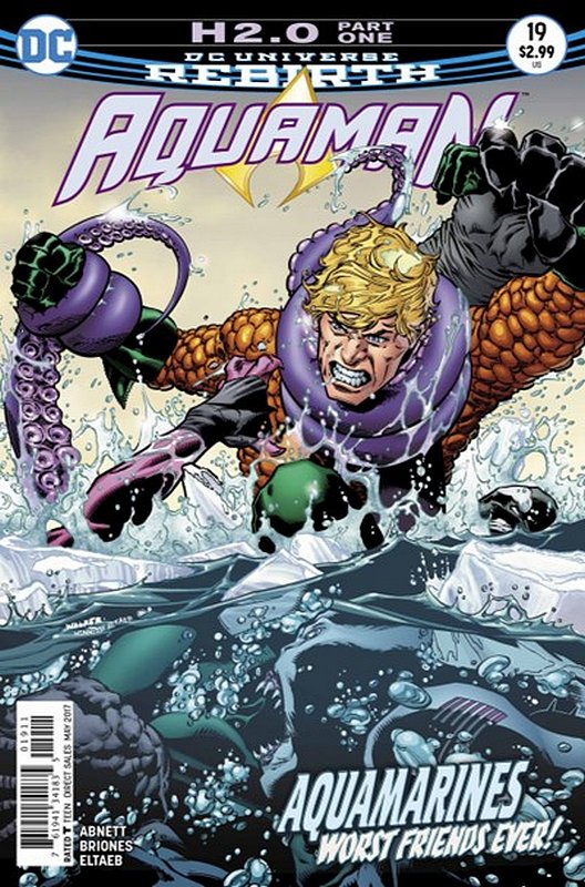 Cover of Aquaman (Vol 6) #19. One of 250,000 Vintage American Comics on sale from Krypton!