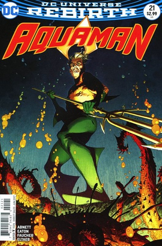Cover of Aquaman (Vol 6) #21. One of 250,000 Vintage American Comics on sale from Krypton!