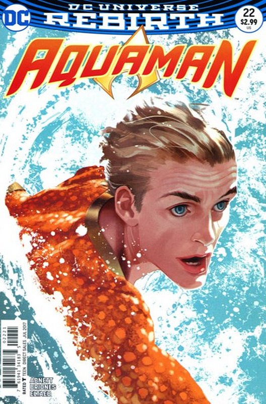 Cover of Aquaman (Vol 6) #22. One of 250,000 Vintage American Comics on sale from Krypton!